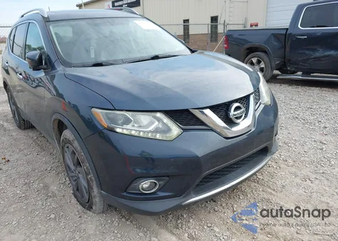 2016 Nissan Rogue Sl из США, поврежденный, VIN 5N1AT2MT7GC865144
